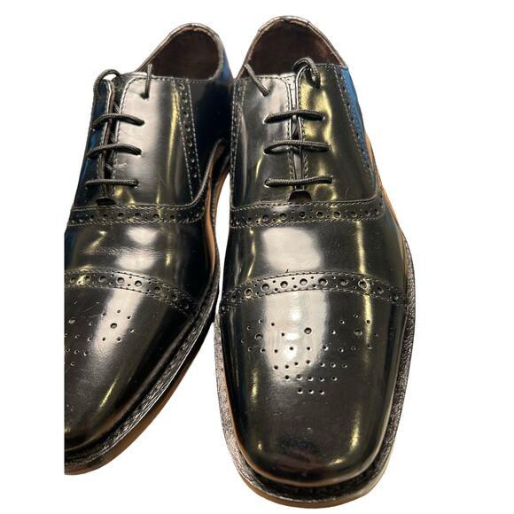 Tallon Mens Genuine Leather Wingtip Oxford Dress Shoes | SZ 10 main image 10
